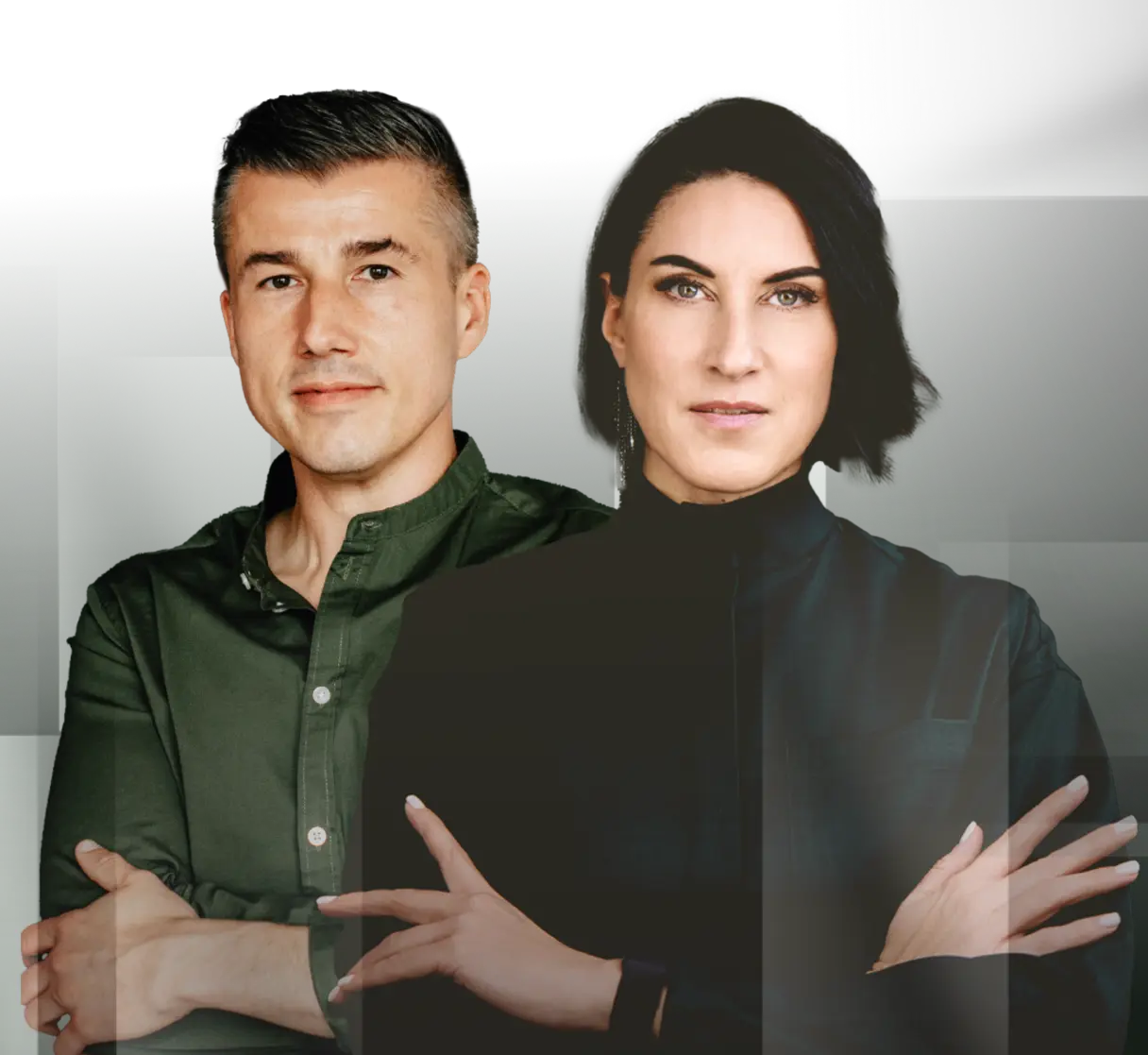 Christopher Grassmann und Verena Kemperling – Ihre Experten bei der KI-Masterclass